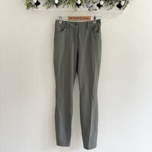 Lululemon City Sleek Slim-Fit HR Pant Size 29 Grey Sage KS
